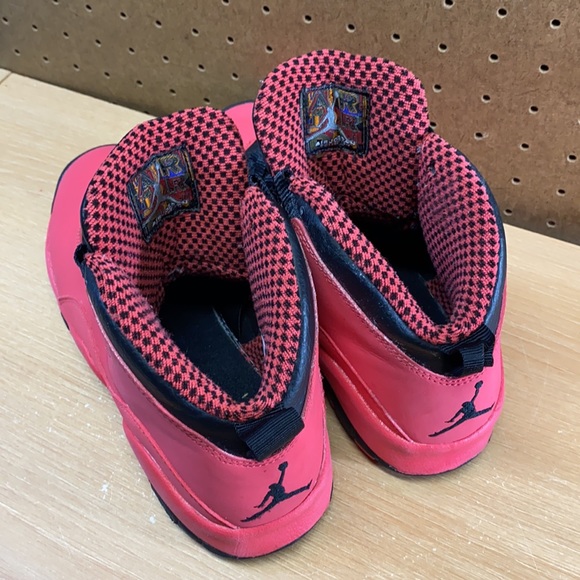 Air Jordan 10 Retro Fusion Red Women’s Size 6 Sneakers - Picture 10 of 12